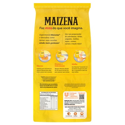 Amido de Milho Maizena 5 kg - Aqui está o produto que você já confia para preparar diferentes receitas. 